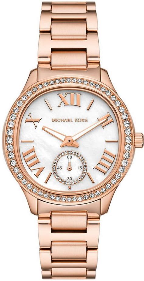 zegarek michael kors damski różowe złoto